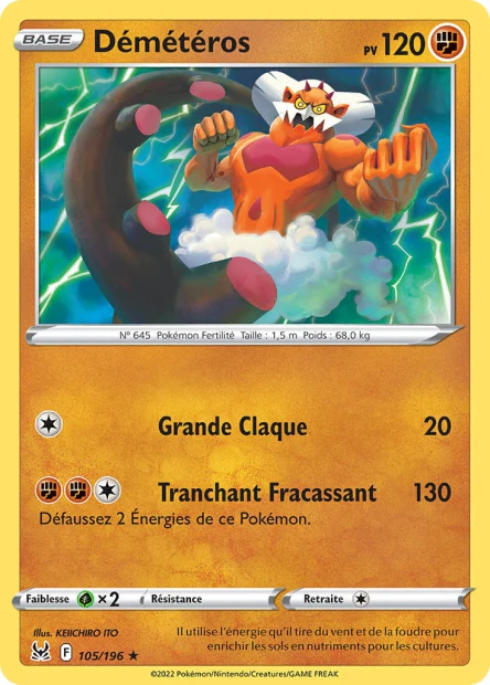 105/196 - Démétéros - EB11 Origine Perdue