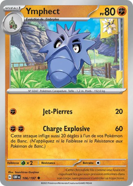 106/197 - Ymphect - EV03 Flammes Obsidiennes