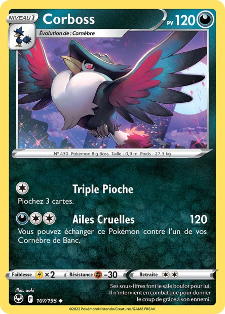 107/195 - Corboss - EB12 Tempête Argentée