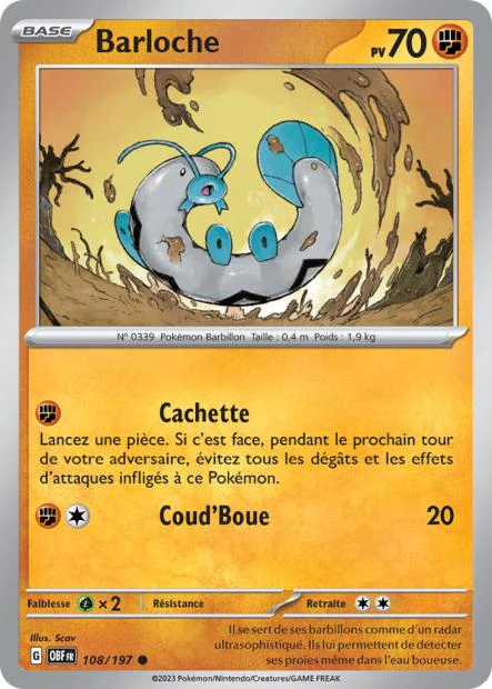108/197 - Barloche - EV03 Flammes Obsidiennes