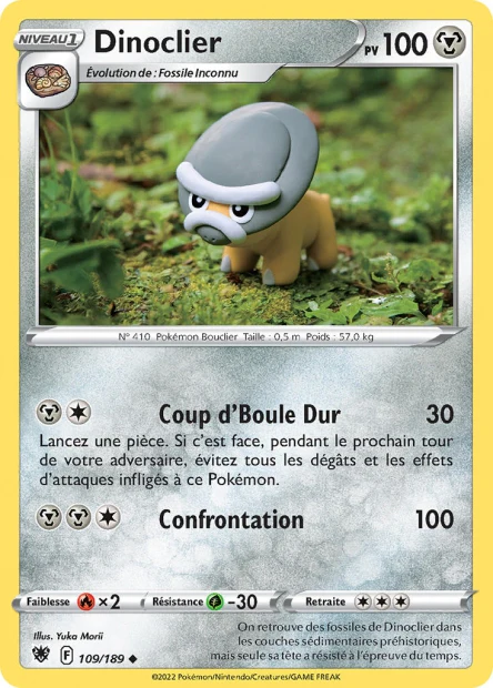 109/189 -  Dinoclier - EB10 Astres Radieux