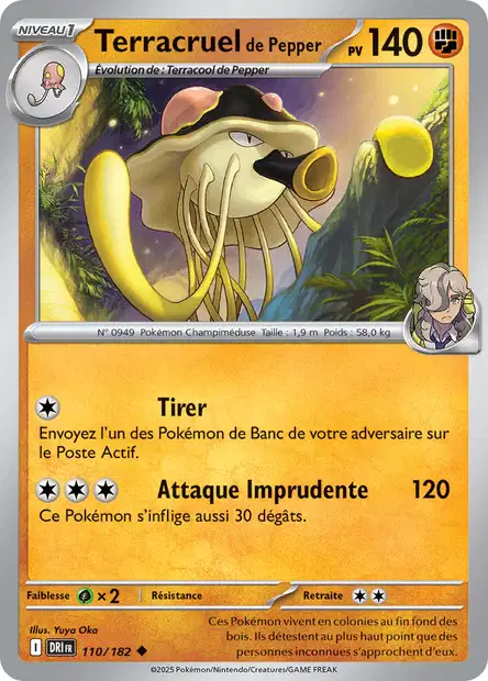 110/182 - Terracruel de Pepper - EV10 Rivalités Destinées
