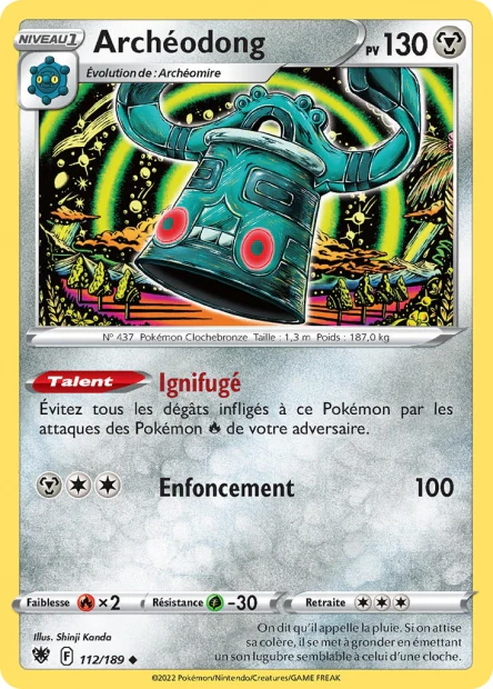 112/189 -  Archeodong - EB10 Astres Radieux