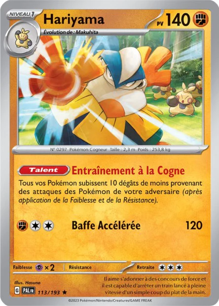 113/193 - Hariyama - EV02 Ăvolutions Ă Paldea