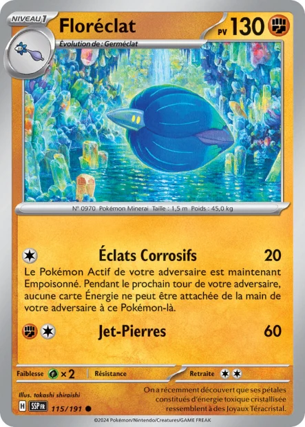 115/191 - Floréclat - EV8 Étincelles Déferlantes