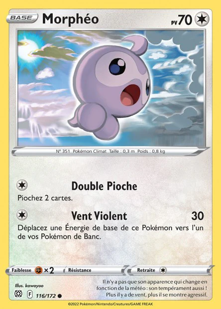 116/172 - Morpheo - EB9 Stars Etincelantes