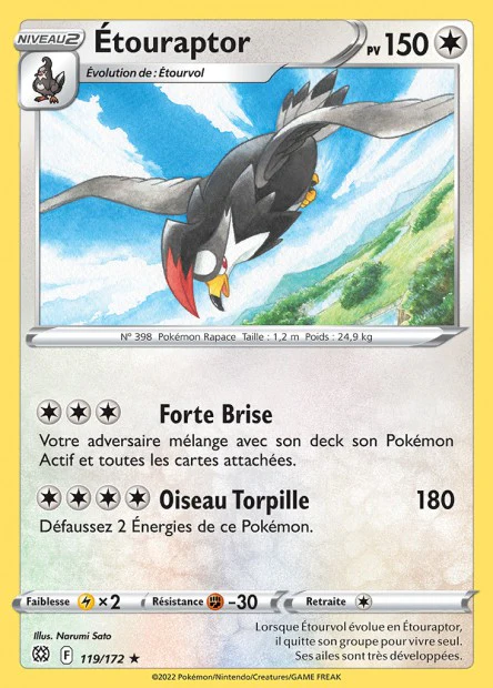 119/172 - Etouraptor - EB9 Stars Etincelantes