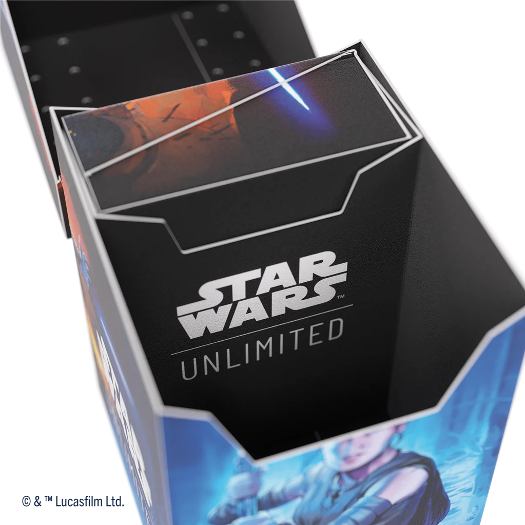 SOFT CRATE GAMEGENIC : Star Wars Unlimited - Ombres de la Galaxie / Rey & Kylo Ren - Image 4