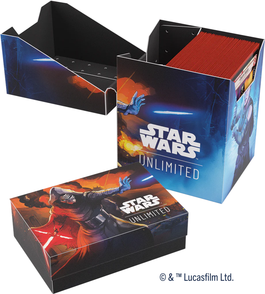 SOFT CRATE GAMEGENIC : Star Wars Unlimited - Ombres de la Galaxie / Rey & Kylo Ren - Image 6