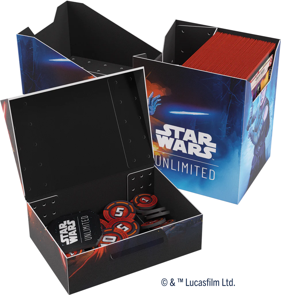 SOFT CRATE GAMEGENIC : Star Wars Unlimited - Ombres de la Galaxie / Rey & Kylo Ren - Image 7