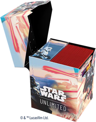 DECK BOX GAMEGENIC : Star Wars Unlimited - Ombres de la Galaxie / Mandalorian - Image 5
