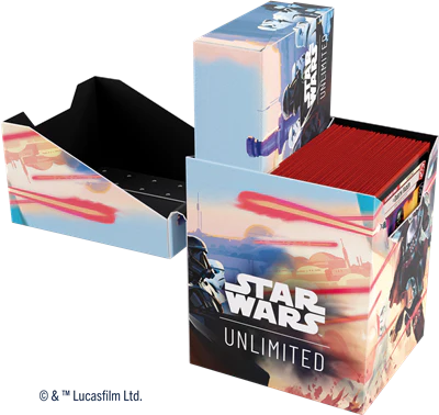 DECK BOX GAMEGENIC : Star Wars Unlimited - Ombres de la Galaxie / Mandalorian - Image 6