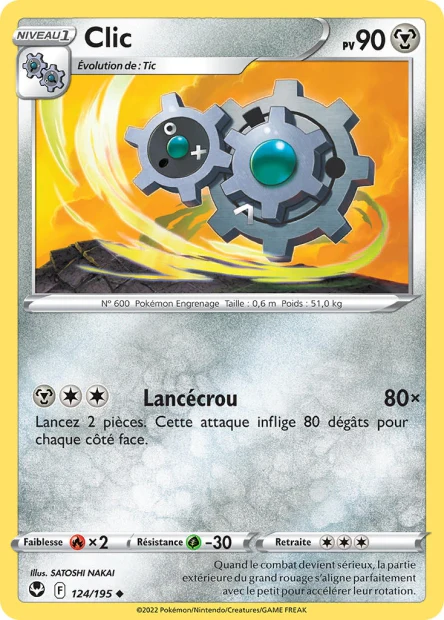 124/195 - Clic - EB12 Tempête Argentée