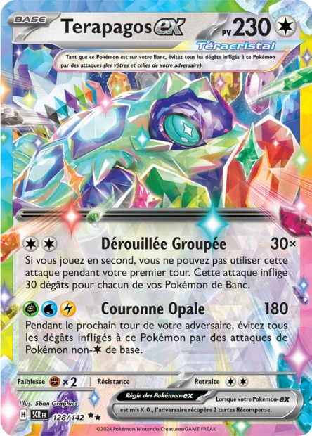 128/142 - Terapagos ex - EV7 Couronne Stellaire