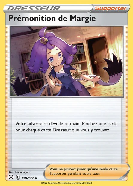 129/172 - Prémonition de Margie - EB9 Stars Etincelantes