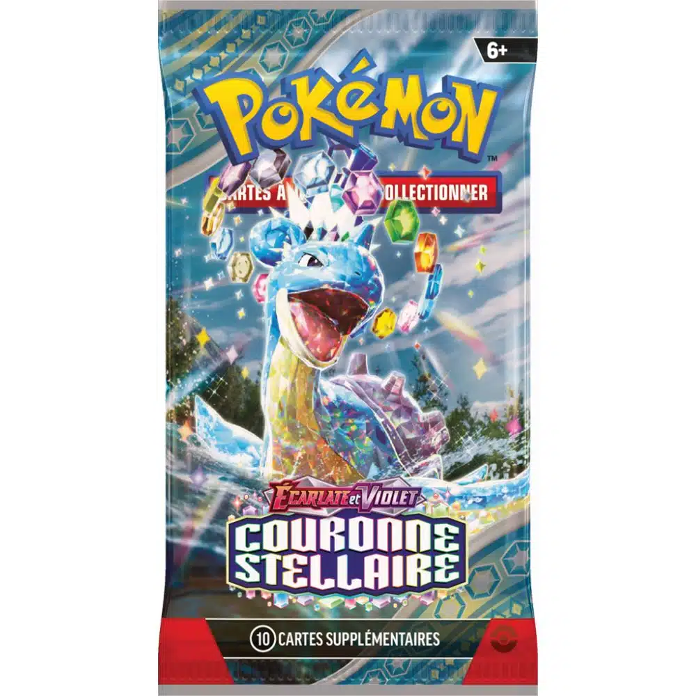 Booster en loose - Écarlate et Violet - Couronne Stellaire EV07 🇫🇷 (illustration aléatoire) - Image 3
