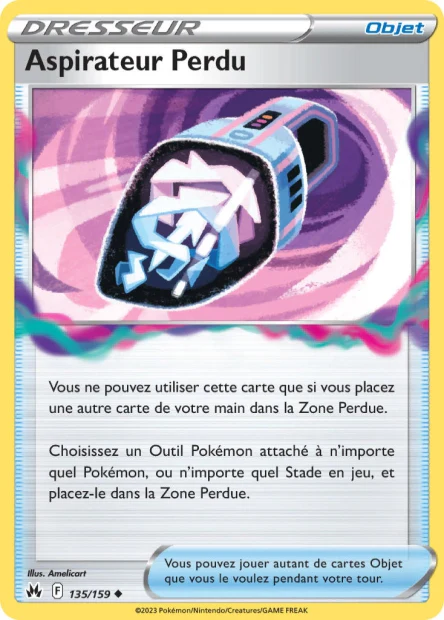 135/159 - Aspirateur Perdu - EB12.5 Zénith Suprême
