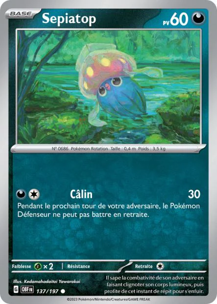 137/197 - Sepiatop - EV03 Flammes Obsidiennes