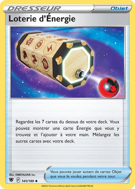140/189 - Loterie d'Ănergie - EB10 Astres Radieux
