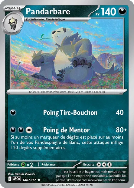 140/217 - Pandarbare - ME2.5 Héros Transcendants