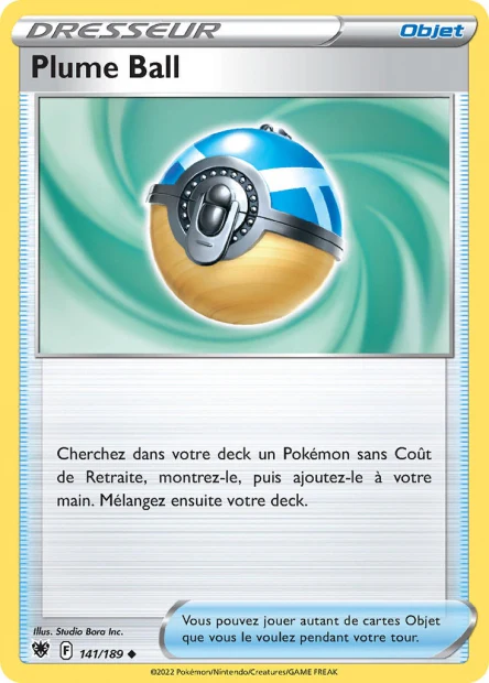 141/189 - Plume Ball - EB10 Astres Radieux