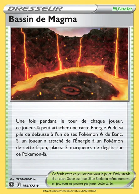144/172 - Bassin de Magma - EB9 Stars Etincelantes