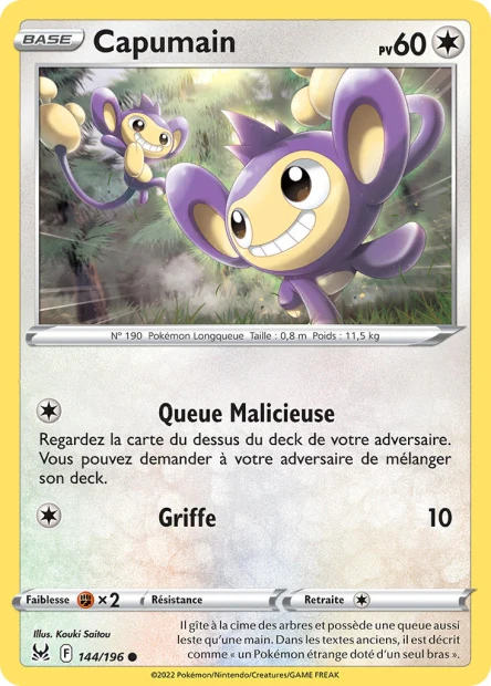 144/196 -   Capumain - EB11 Origine Perdue