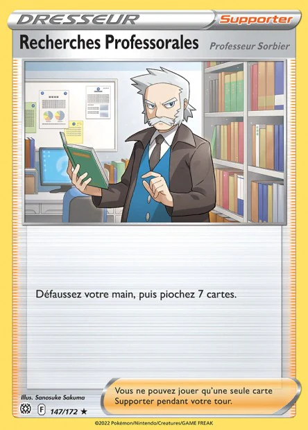 147/172 - Recherches Professorales - EB9 Stars Etincelantes