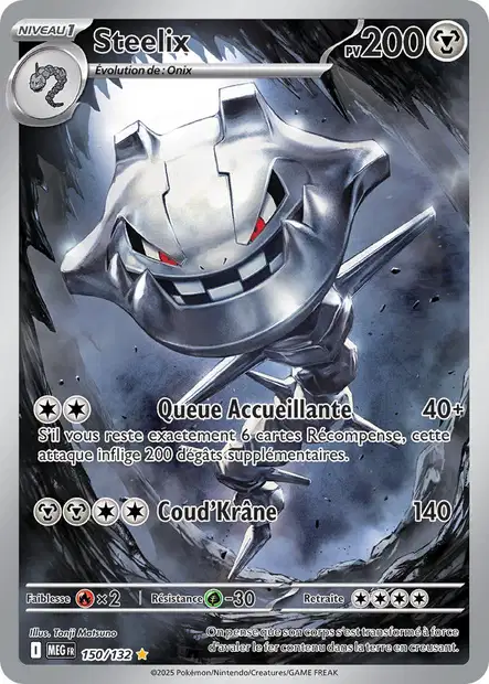 150/132 - Steelix - ME01 MĂ©ga-Ăvolution