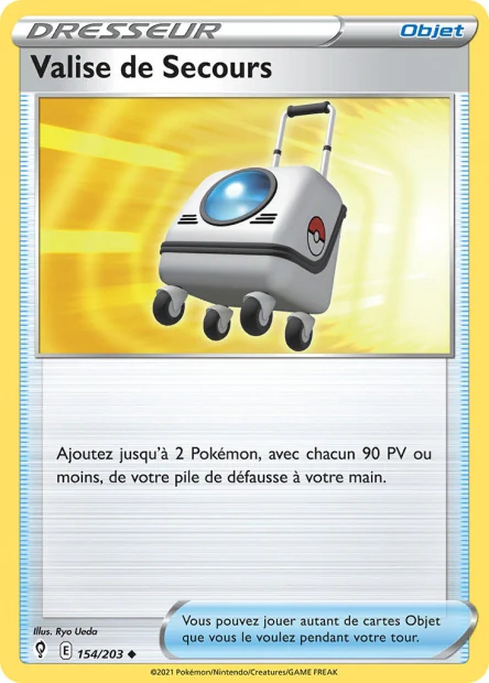 154/203 - Valise de Secours - EB7 Evolution Celeste