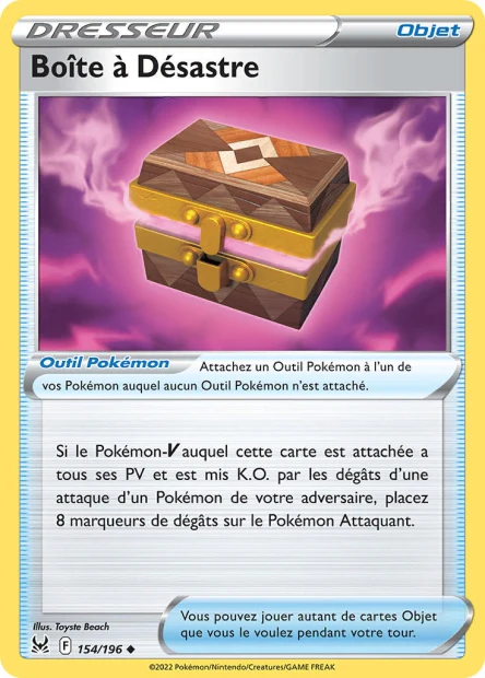 154/196 - Boîte à Désastre - EB11 Origine Perdue