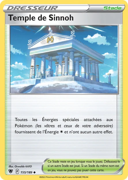 155/189 - Temple de Sinnoh - EB10 Astres Radieux