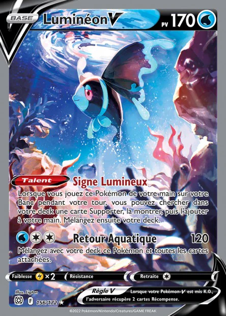 156/172 - Luminéon-V - EB9 Stars etincelantes
