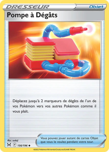156/196 - Pompe à Dégùts - EB11 Origine Perdue