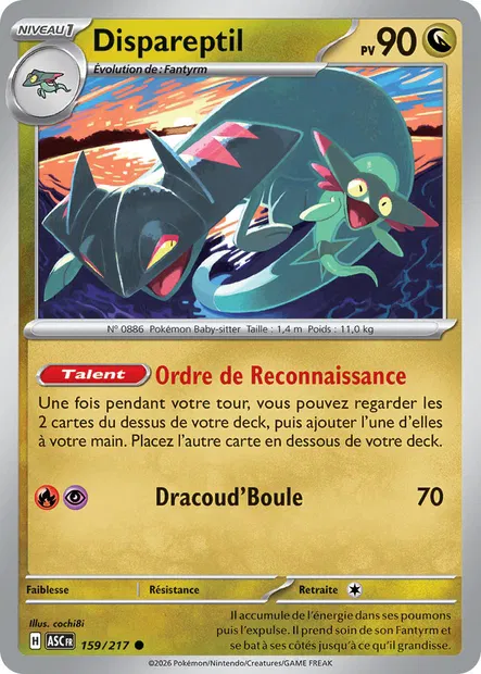159/217 - Dispareptil - ME2.5 Héros Transcendants