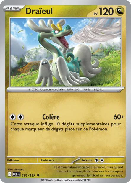 161/197 - Draïeul - EV03 Flammes Obsidiennes