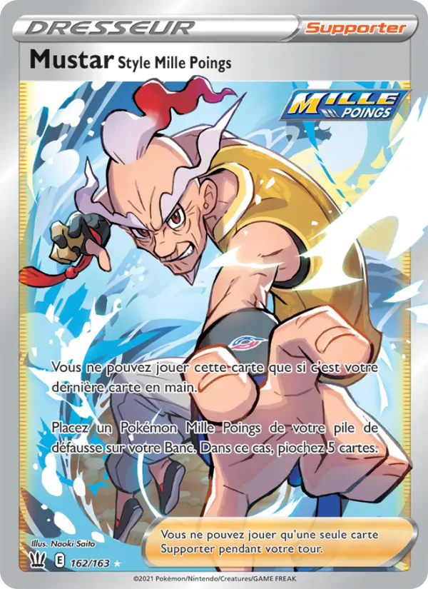 162/163 - Mustar Style Mille Poings - EB5 Styles de combat
