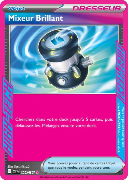 164/191 - Mixeur Brillant - EV8 Étincelles Déferlantes