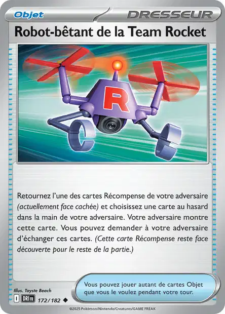 172/182 - Robot-bĂȘtant de la Team Rocket - EV10 RivalitĂ©s DestinĂ©es