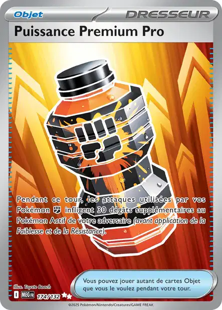 174/132 - Puissance premium Pro - ME01 MĂ©ga-Ăvolution