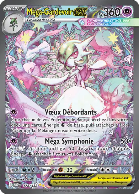 178/132 - Mega Gardevoir - ME01 MĂ©ga-Ăvolution