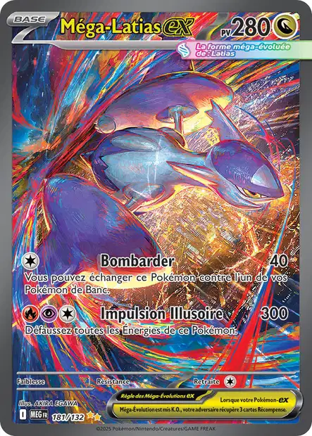 181/132 - Mega-Latias Ex - ME01 Méga-Évolution
