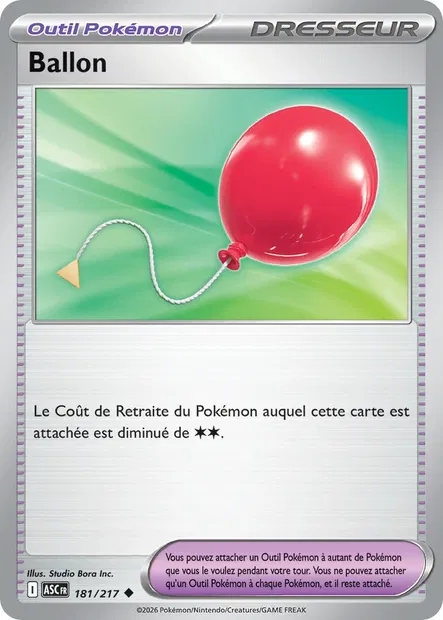 181/217 - Ballon - ME2.5 Héros Transcendants