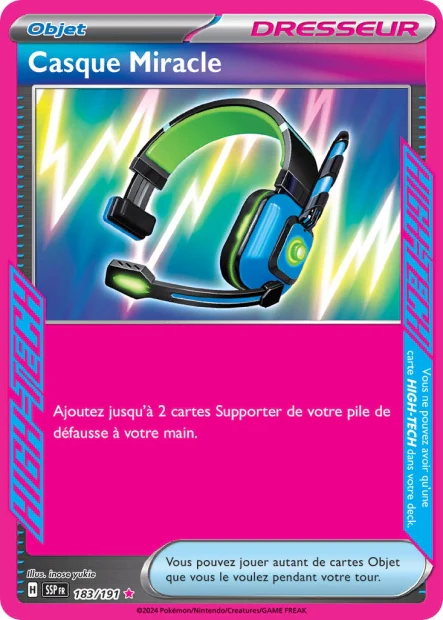 183/191 - Casque Miracle - EV8 Étincelles Déferlantes