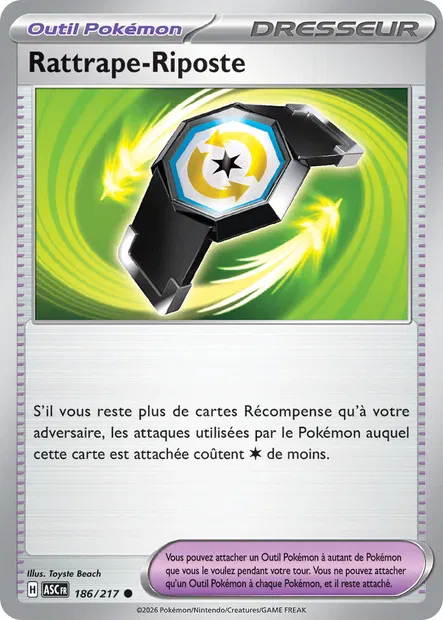 186/217 - Rattrape-Riposte - ME2.5 Héros Transcendants