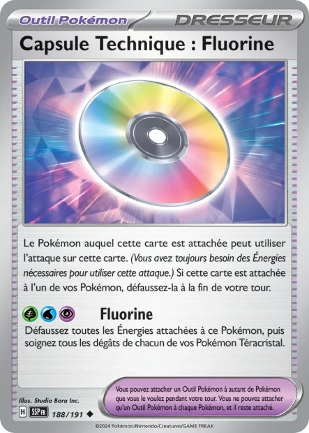 188/191 - Capsule Technique : Fluorine - EV8 Étincelles Déferlantes