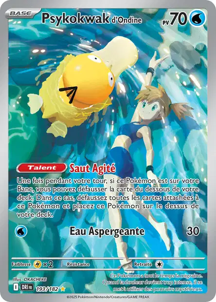 193/182 - Psykokwak de Ondine - EV10 Rivalités Destinées