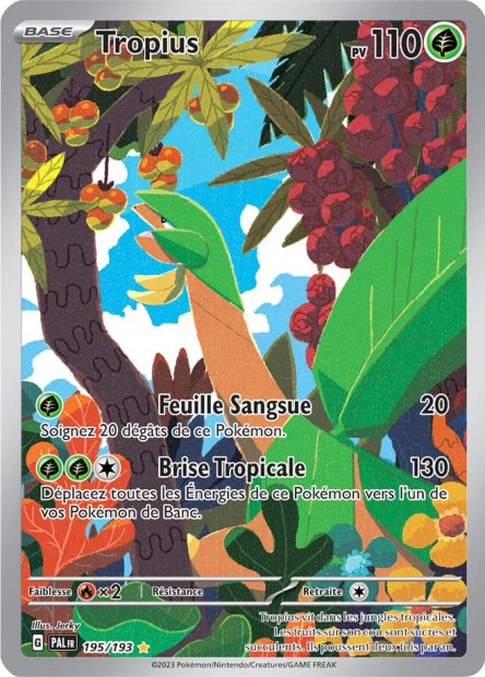 195/193 - Tropius - EV02 Ăvolutions Ă Paldea