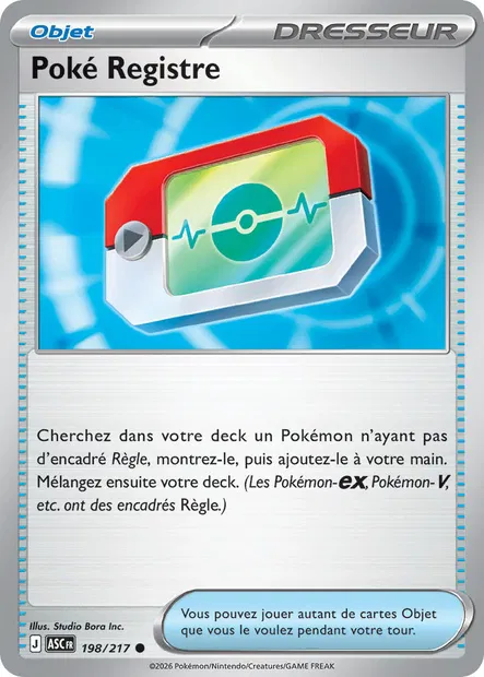 198/217 - Poké Registre - ME2.5 Héros Transcendants