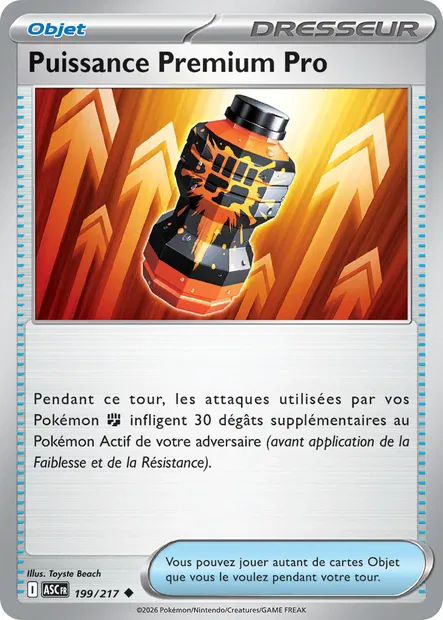 199/217 - Puissance Premium Pro - ME2.5 Héros Transcendants